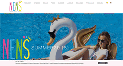 Desktop Screenshot of nens.es